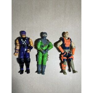 Lot Of 3 Vintage Hasbro 90's GI Joe Action Figures #2